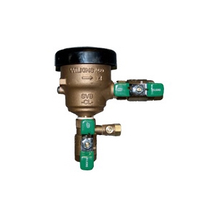 Zurn 34-460XL Spill-Resistant Pressure Vacuum Breaker, 3/4 in Nominal, Thread End Style, Bronze Body