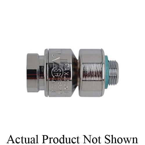 Zurn 38-730 Vented Vacuum Breaker, 3/8 in, FNPT, 150 psi, Brass